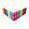 Parc 10 barrières multi-positions pour enfants - 10 pcs