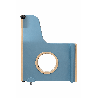 Portillon de séparation avec fenêtre oculus et anti pince doigts sur mesure