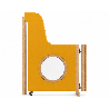 Portillon de séparation avec fenêtre oculus et anti pince doigts sur mesure