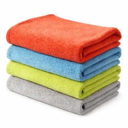 Couverture polaire 100 x 150 anis - Papouille
