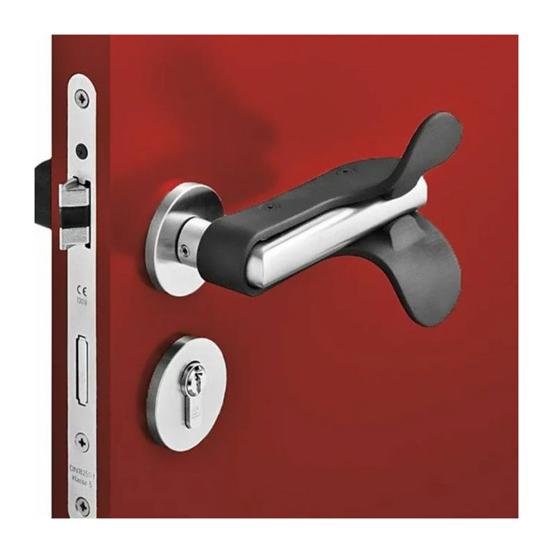 Ouverture de porte avec le coude - sur-poignée de porte - co - Papouille