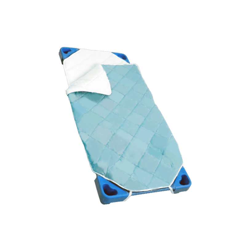 Sac de couchage matelassé 55 X 130 cm - Turquoise