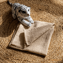 lange étamine ultra doux 140 g/m² 100% coton dim 70 x 70 cm