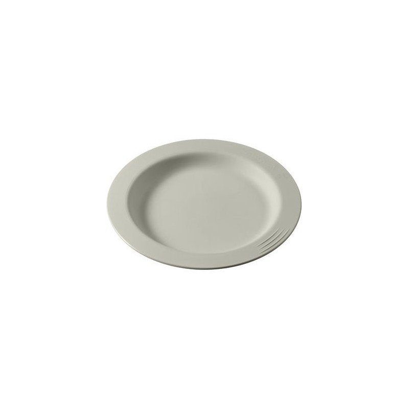 Assiette Matière Végétale ø18 cm Bleu