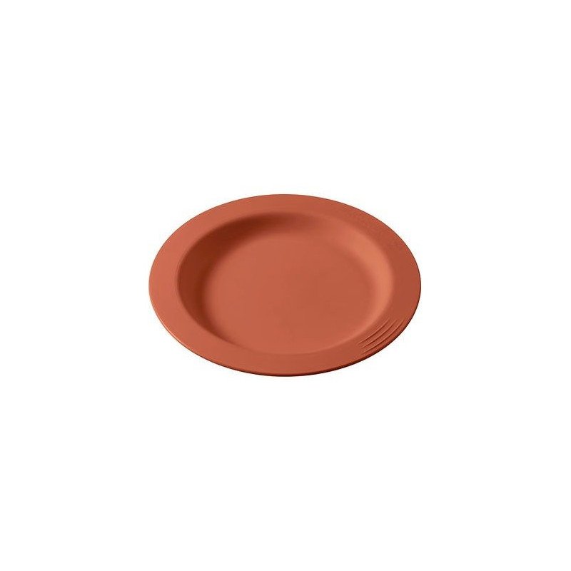 Assiette Matière Végétale ø18 cm Bleu