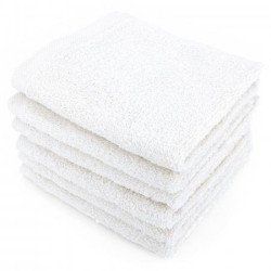 Serviette pour le change 100 % Coton 420g Blanc 30 X 50 cm