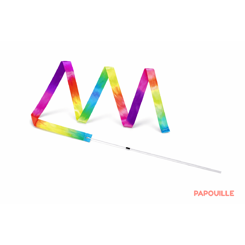 Ruban de gymnastique multi couleur