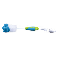 Goupillon 2en1 embout éponge - Papouille