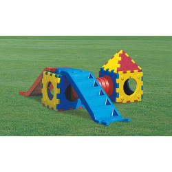 Aire de jeu cubique - enfant - Papouille