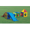 Grand aire de jeux cubique - enfant - Papouille