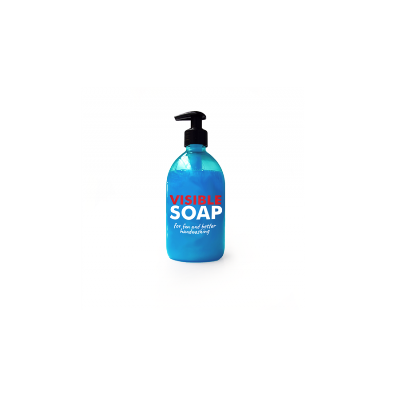 Savon enfant visible bleu 500 ml - Papouille