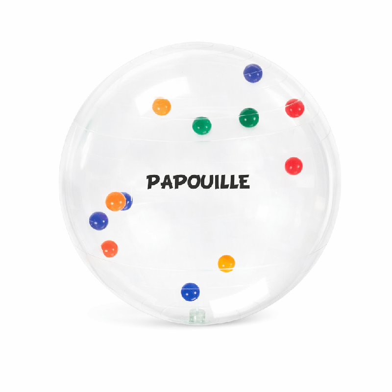 Gros ballon avec balles papouille - Papouille
