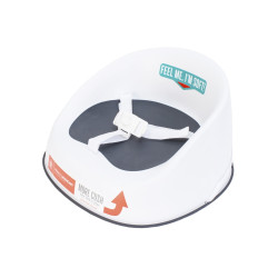 Rehausseur bébé booster squish gris - Papouille