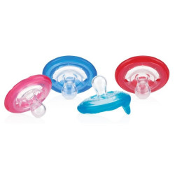 Sucette naturel flex bout cerise 0-6 mois - Papouille