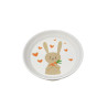 Assiette creuse mélamine lapin - Papouille