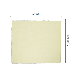 Square Floor Rug - Beige