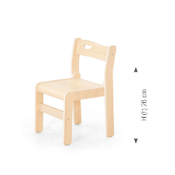 Chair "Ole". seat height: 26 cm. without armrest - (4 Chairs/Carton - Price per piece!)