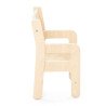 Chair "Ole". seat height: 26 cm. with armrest - (4 Chairs/Carton - Price per piece!)
