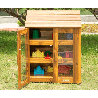 Outdoor Cabinet with transparent doors
