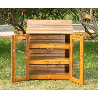 Outdoor Cabinet with transparent doors