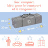 Lit parapluie essentiel - Papouille