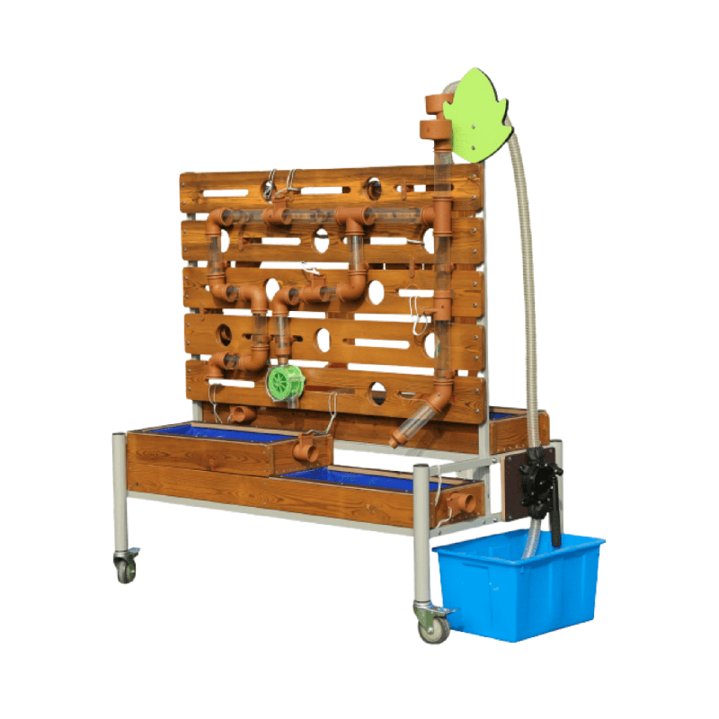 Mobile Outdoor Water Play System for the Kindergarten