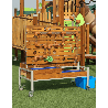 Mobile Outdoor Water Play System for the Kindergarten