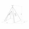 Tente tipi - vert