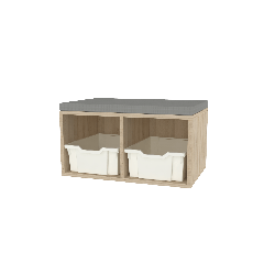 Banc sur-chaussures - 2 places - T3