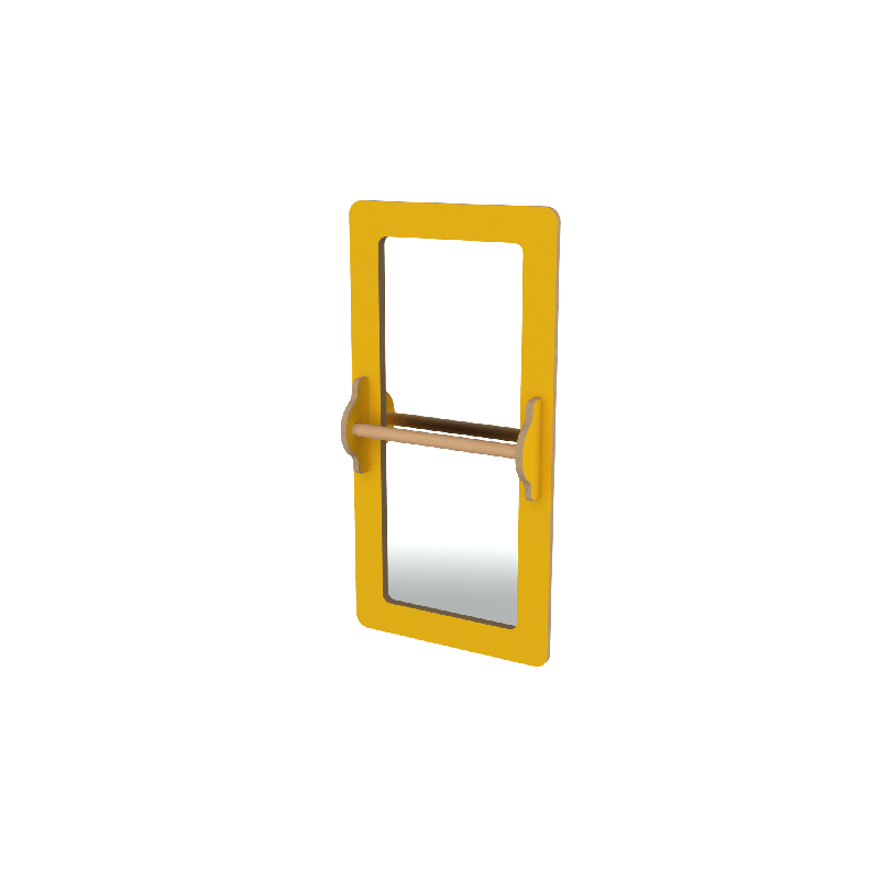 Miroir avec miroir de maintien