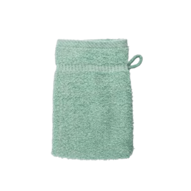 Gant de toilette 400g/m² -  vert nil
