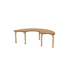 Table demi lune - T00
