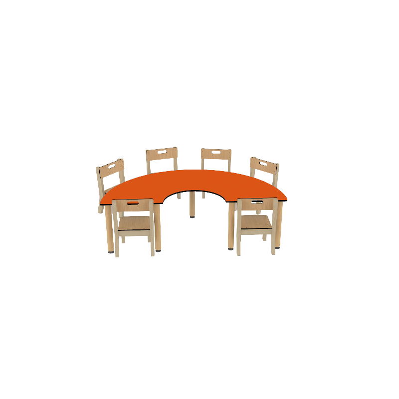 Table demi lune - T00