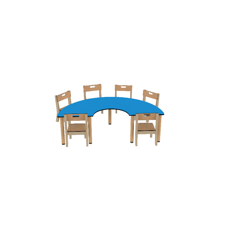 Table demi lune - T00