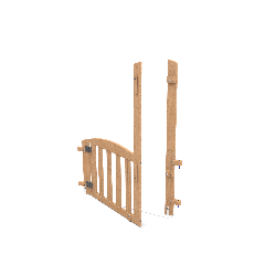 Portillon à ouverture d’adulte L.100 cm - Papouille