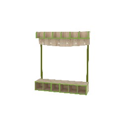 Vestiaire 6 places - T00