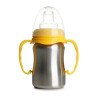 tasse Inox avec anse bec souple silicone