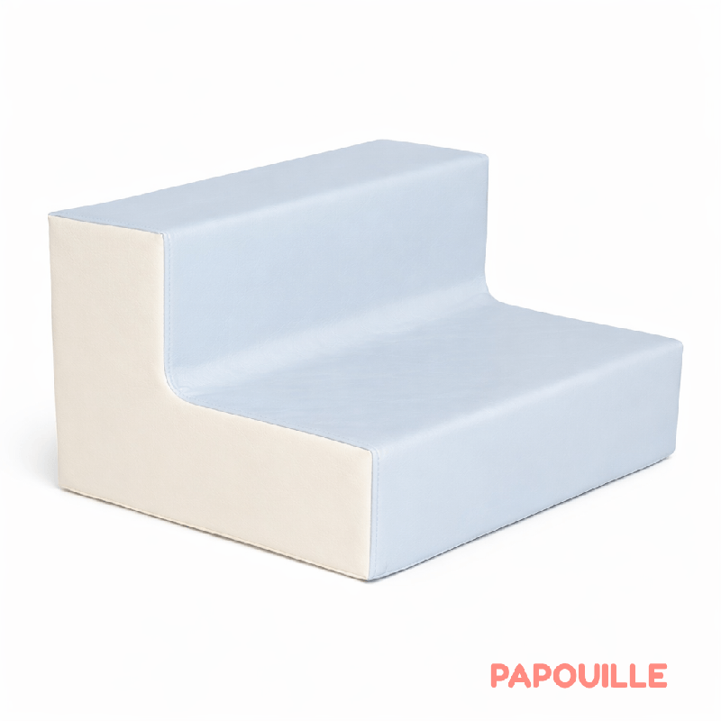 Banquette 2 places en mousse - hauteur 15 cm - Papouille