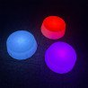 6 dalles sensorielles rondes lumineuses