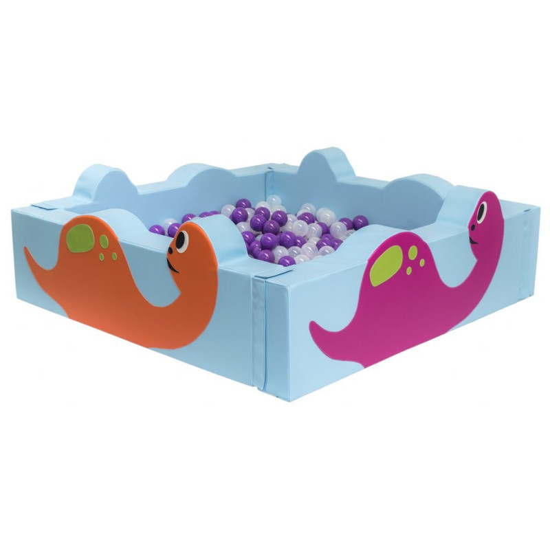 Piscine à balles dinosaure - Papouille
