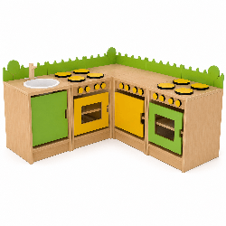 Ensemble tout équipé angle - cuisine
