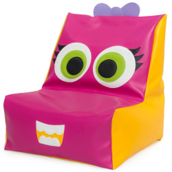 Pouf canapé petit monstre - Papouille