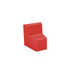 Chauffeuse d'angle 32 cm rouge - Papouille