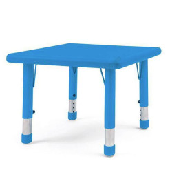 Table carré crèche réglable en hauteur t0 à t3 - Papouille