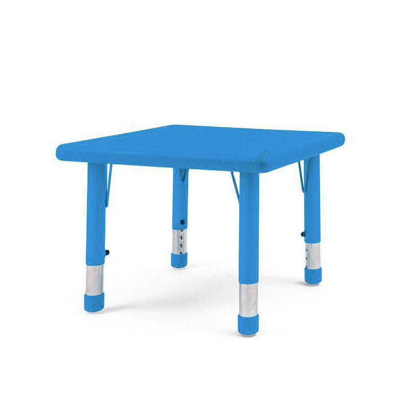 Table carré crèche réglable en hauteur t0 à t3 - Papouille