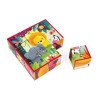 Kubkid - animaux de la jungle - 9 cubes - Papouille