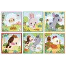 9 Cubes Animaux De La Ferme - Papouille