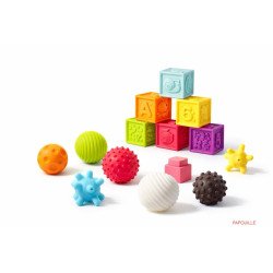 10 Balles sensorielles - enfants et seniors -