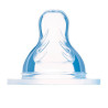 Lot de 2 Tétines anatomiques - Débit 1 - Lent - Silicone MAM - Papouille
