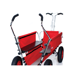 Barres de poussée pour poussette chariot